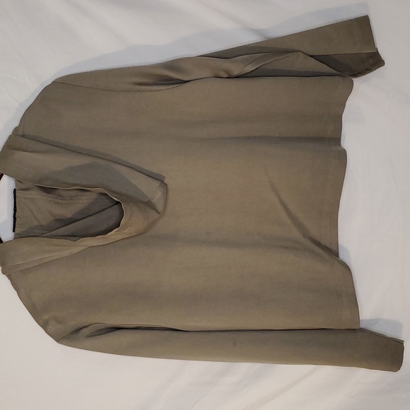 Democracy Zip Up Hoodie Jacket Green Pockets - Picture 5 of 7